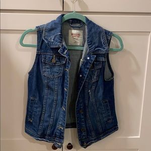 Denim vest